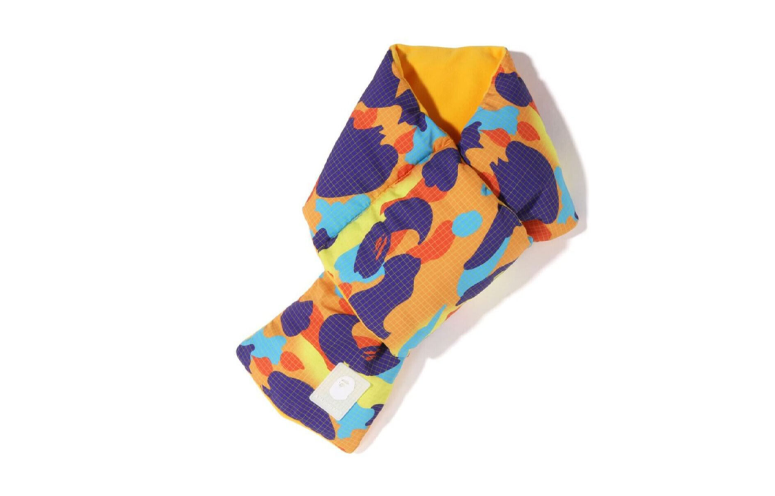 Детский шарф A BATHING APE A BATHING APE / (фиолетово-желтый)