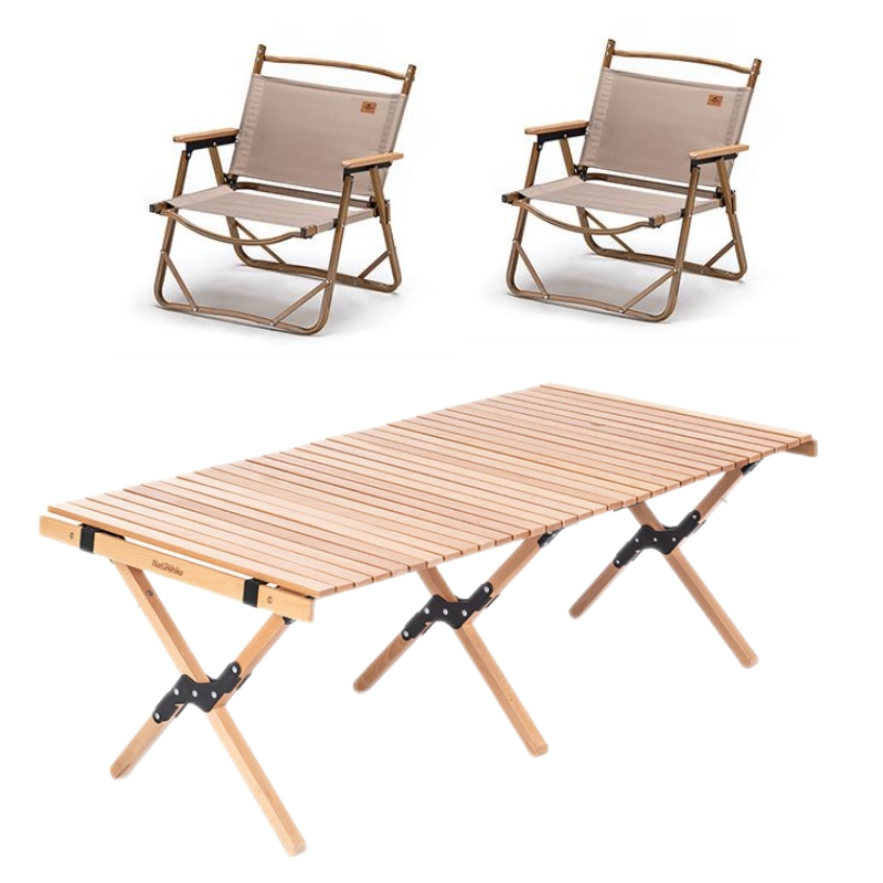 NATUREHIKE Outdoor Leisure Furnitures Outdoor Table & Chair Sets Camping