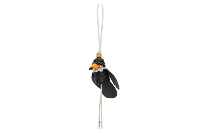 LOEWE Cow Leather With Resin Bag Accessory Women's Black & Soft White