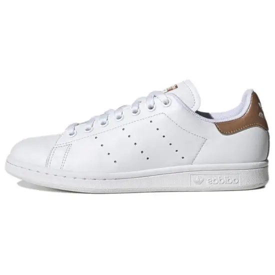 Adidas Originals Stan Smith Skateboard Shoes Women's Low-top White/Gold
