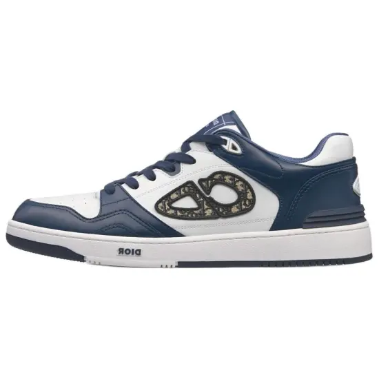 DIOR B57 Low Top Skateboard Shoes Men's Marine Blue