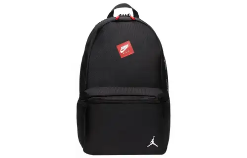 Jordan Polyester Backpack Regular Unisex Black