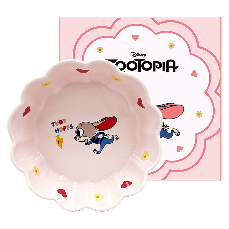 Disney Disney, tableware, cute ceramic set, cartoon spoon