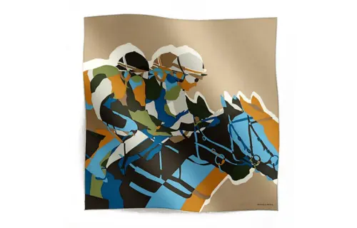 HERMES Scarves Men's Multicolor