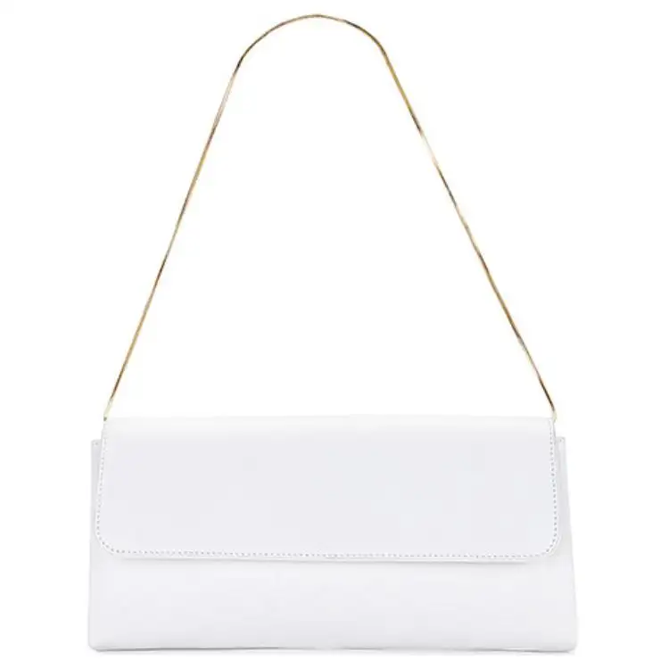 THE ROW Magnetic Closure Leather Handbag, Shoulder Bag Regular Women's White