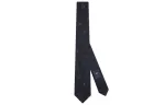 GUCCI Silk Ties Unisex Midnight Blue