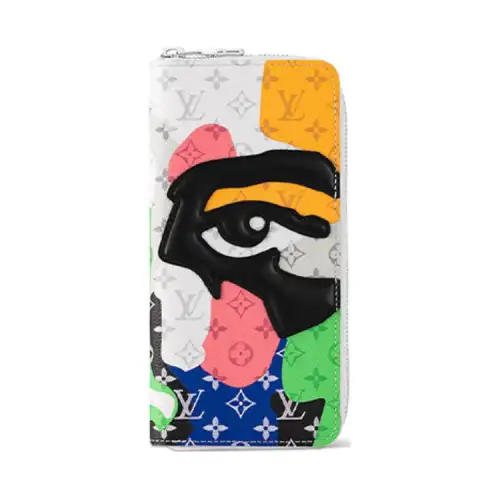 LOUIS VUITTON Zippy Vertical Wallet Multicolor
