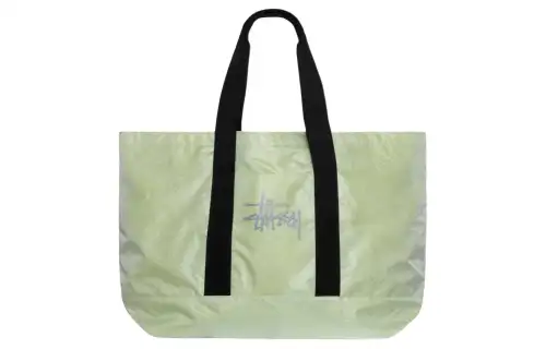 Stussy Nylon One Shoulder Handbag Extra Large Women's Lime