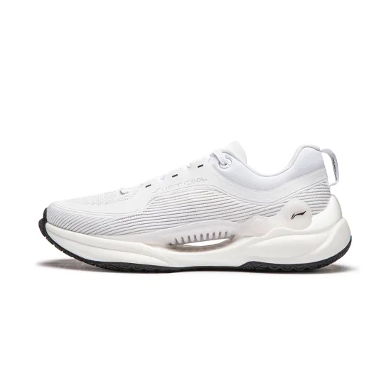 LINING Soft COOL Casual Shoes Men Low-Top Standard White