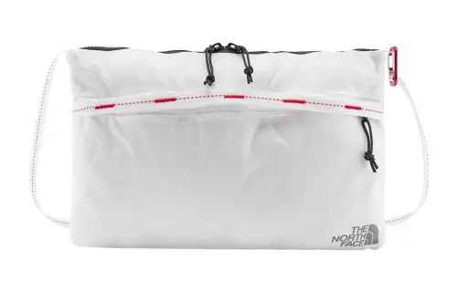THE NORTH FACE 1L Crossbody One Shoulder Outdoor Bag Nylon White Unisex