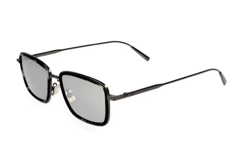 DIOR Rectangular Sunglasses Men's Black