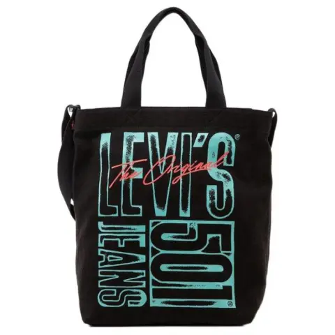 Levi's Cotton Shoulder Bag, Crossbody Bag, Handbag Men's Black