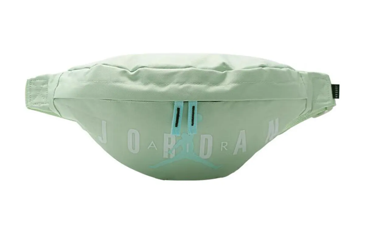 Jordan Cotton Casual Bag, Shoulder Bag, Crossbody Bag, Fanny Pack Unisex Off Green