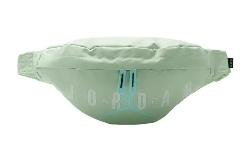 Jordan Cotton Casual Bag, Shoulder Bag, Crossbody Bag, Fanny Pack Unisex Off Green