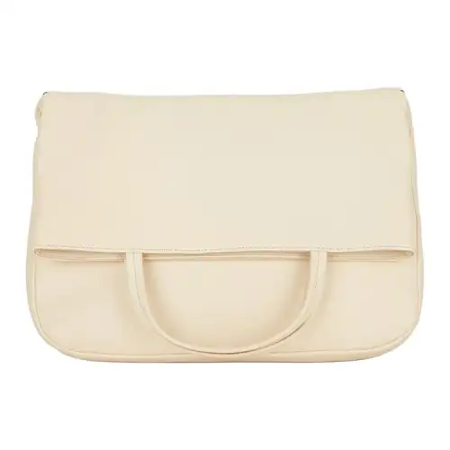 THE ROW Cow Leather Tote Bag, Shopping Bag, Handbag Regular Women's Beige