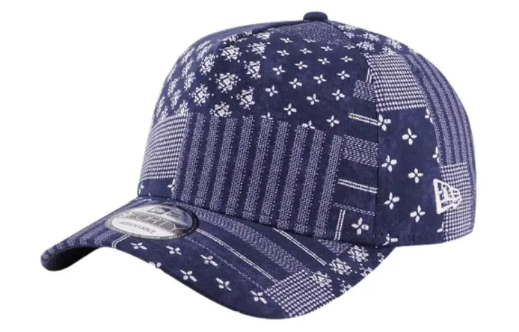 New Era Cotton Baseball Caps Unisex Blue