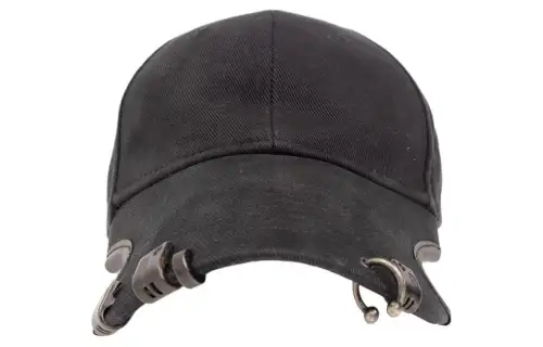 Balenciaga Cotton Baseball Caps Men's Black