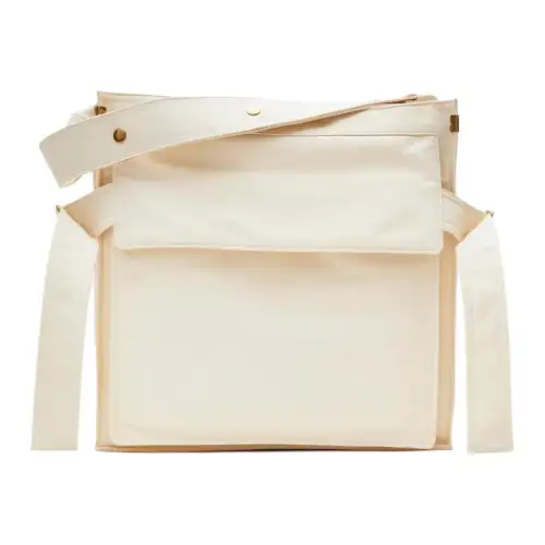 Burberry Polyester Handbag, Shoulder Bag Men's Beige
