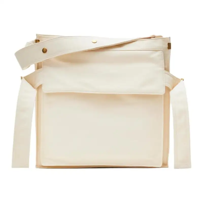 Burberry Polyester Handbag, Shoulder Bag Men's Beige