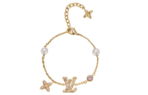 LOUIS VUITTON ICONIC TRESOR Metal Bracelets Women's Gold