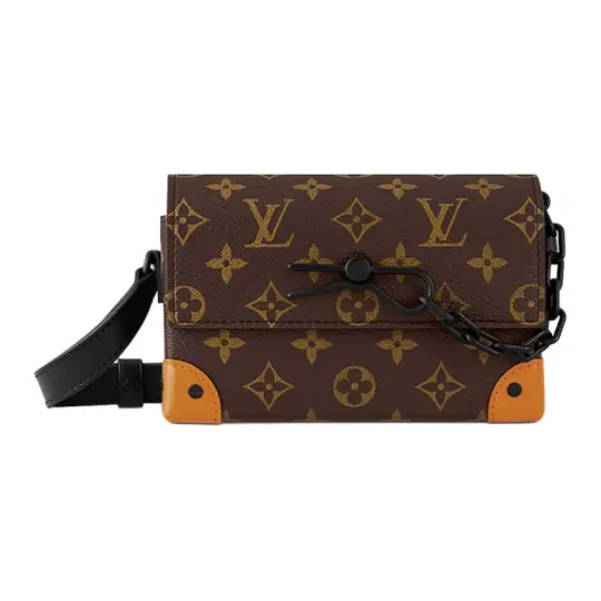 LOUIS VUITTON Men Steamer Crossbody Bag Wearable Wallet