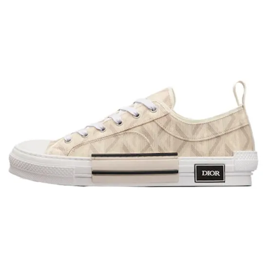 DIOR B23 Athletic Shoes Unisex Natural Color