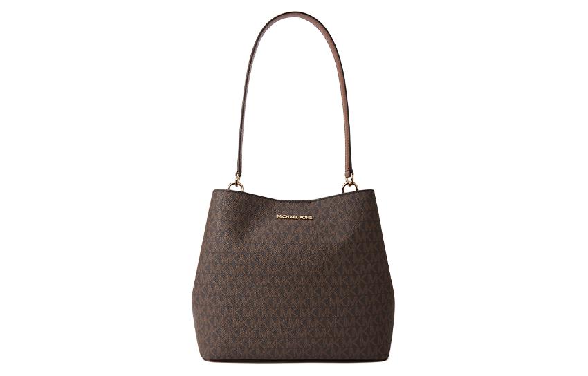 Женская сумка MICHAEL KORS Pratt (коричневая)