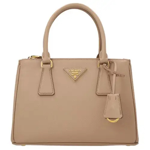 PRADA Galleria Killer Bag Calfskin Shoulder Bag, Crossbody Bag, Handbag Women's Brown