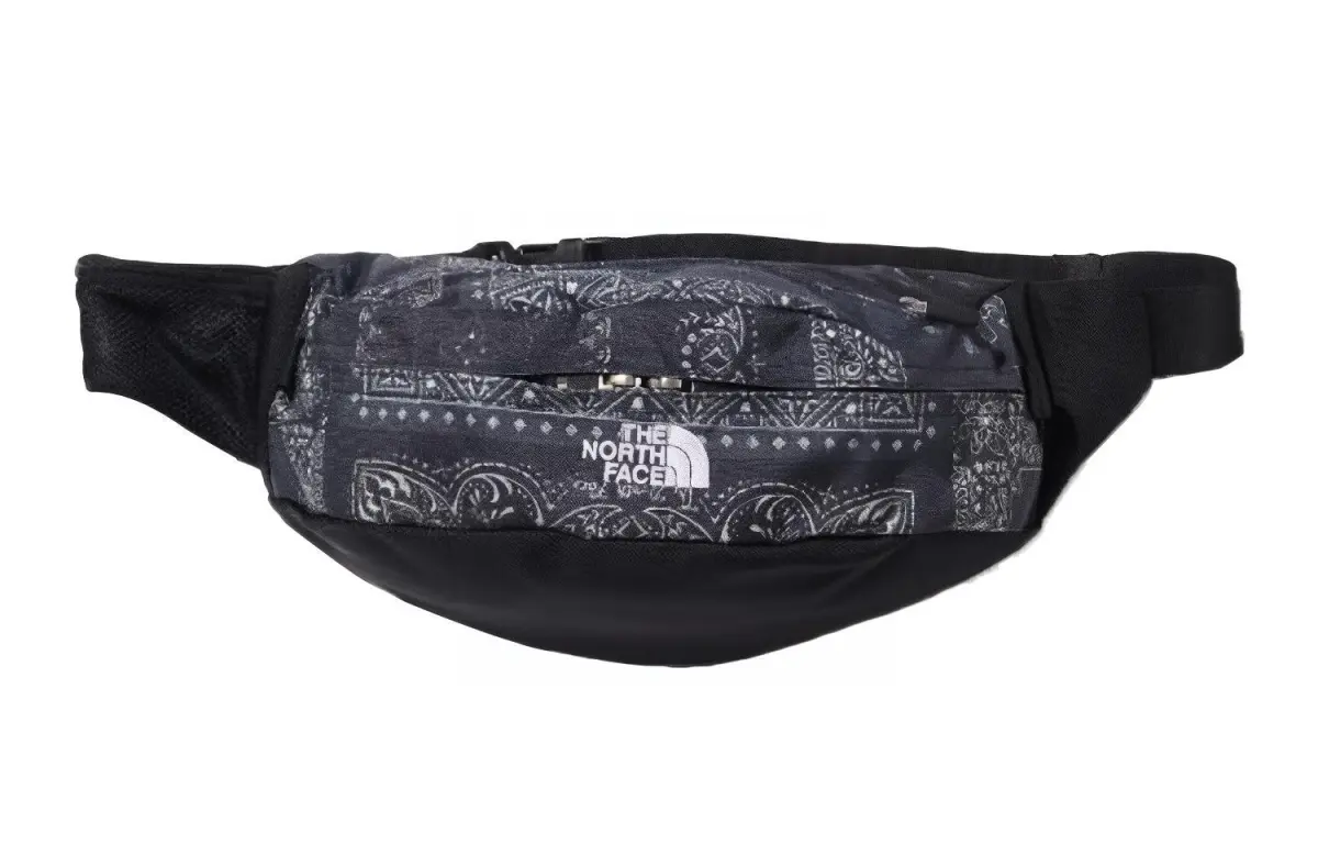 THE NORTH FACE 4L Sling Bag One Shoulder Crossbody Fanny Pack Outdoor Bag Polyester With Nylon Blue Unisex