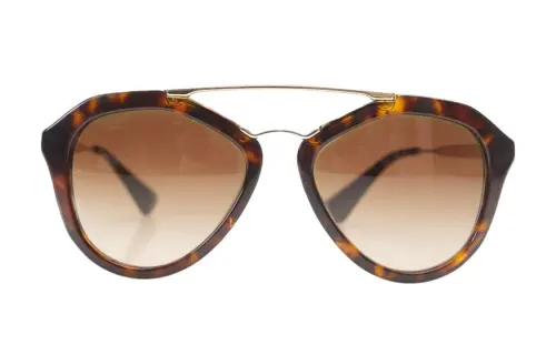 PRADA Aviator Sunglasses Women's Tortoiseshell
