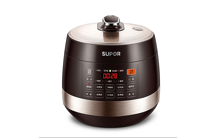 SUPOR Supor electric pressure cooker, 6 liters large capacity, smart touch control, double kettle, open lid to collect juice, one-click pressure release 6L SY-60YC8001Q