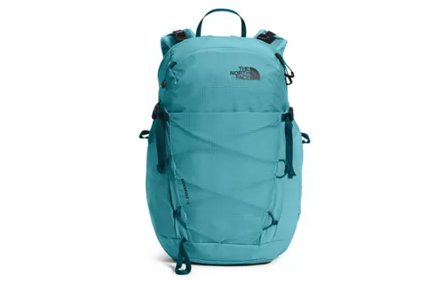 THE NORTH FACE Backpack Double Shoulder Outdoor Bag Nylon Blue Women's