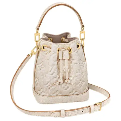 LOUIS VUITTON Nano Noe Light Beige