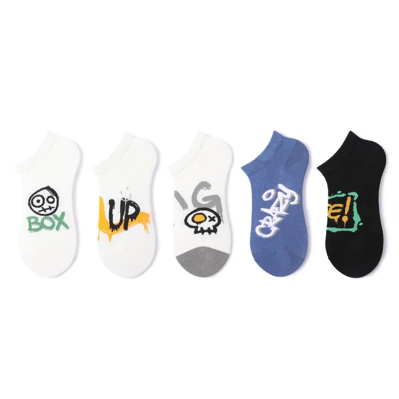 Primeet Ankle Socks Spring Summer Men's 5 Pack