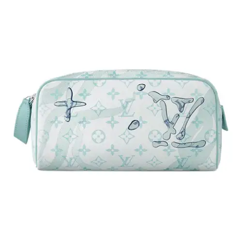 LOUIS VUITTON Dopp Kit Crystal Blue