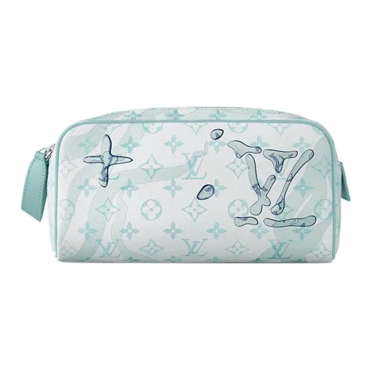 LOUIS VUITTON Dopp Kit Crystal Blue