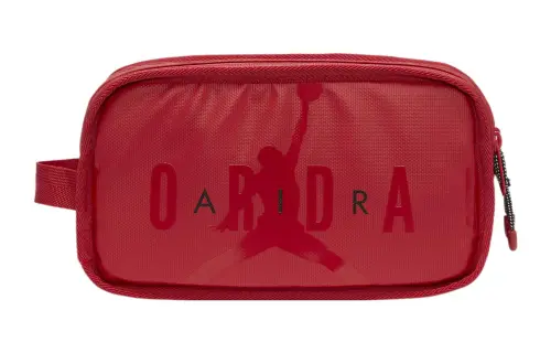 Jordan Zip Closure Polyester Clutch Regular Unisex Gym Red