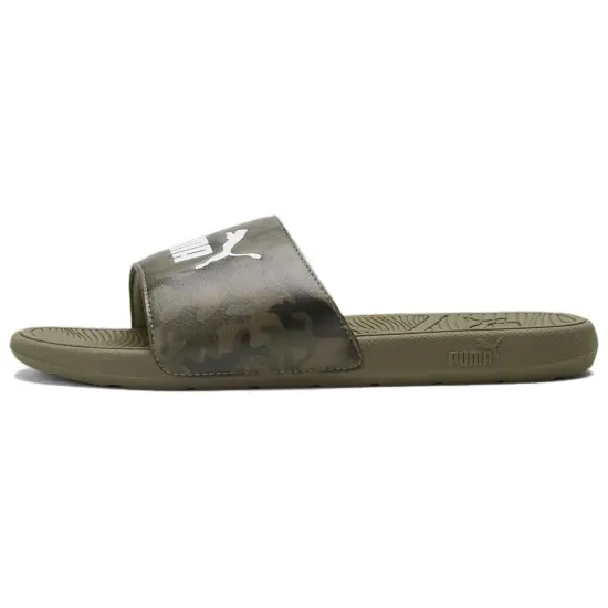 PUMA Cool Cat 2.0 Slip-Resistant Slide Slippers Men's Green