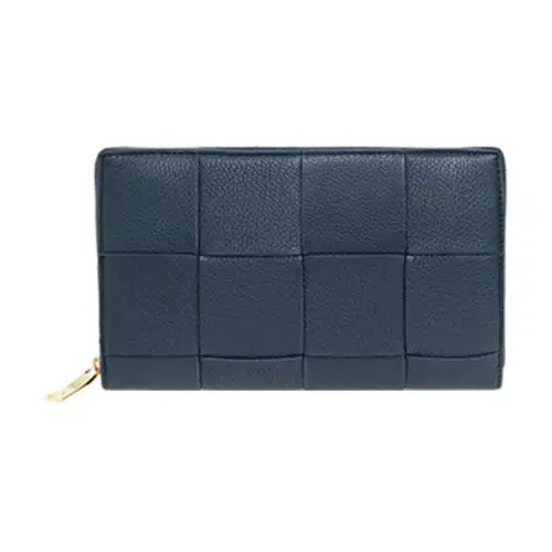 Bottega Veneta Braided Zipped Wallet