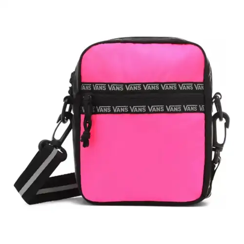 Vans Nylon Fabric Crossbody Bag Regular Unisex Pink/Black