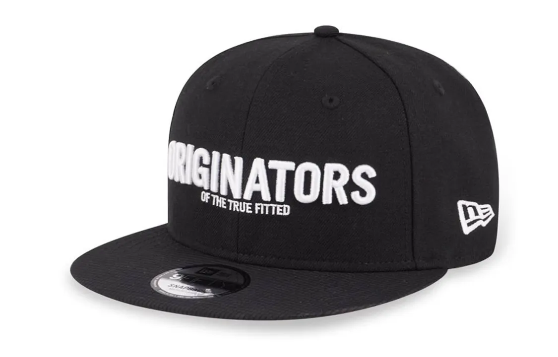 New Era Cotton Baseball Caps Unisex Black