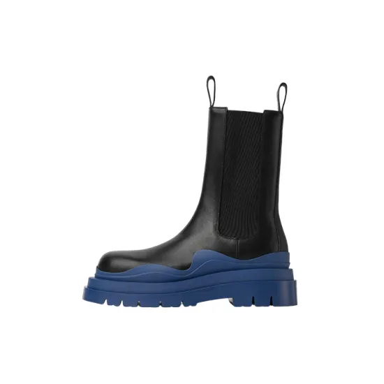 Bottega Veneta Tire Chelsea Boots Women's Black