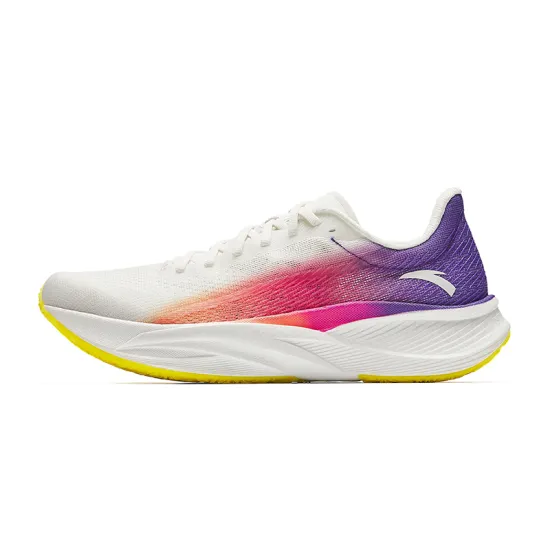 ANTA Running Collection Running Shoes Men Low-Top Speed Yellow/Grass Purple