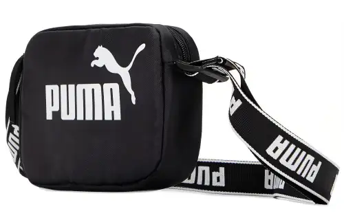PUMA Fabric Crossbody Bag, Shoulder Bag Unisex Black
