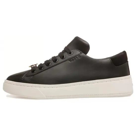 BALLY Logo-plaque Leather Sneakers
