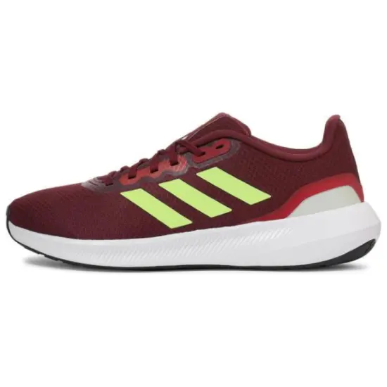 Adidas Runfalcon 3.0 Anti Slip Wear Resistant Low Top Running Shoes Men's Red