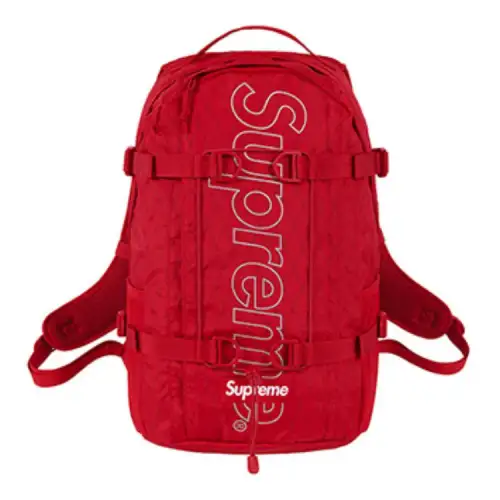 Supreme PVC Backpack Unisex Red