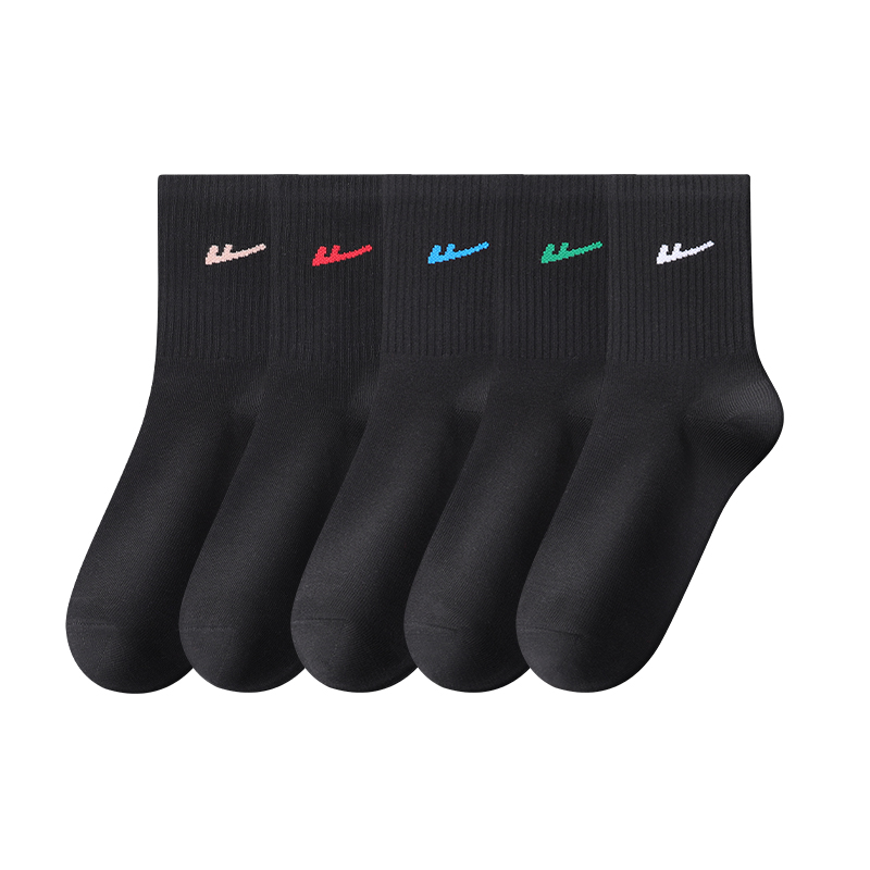 Warrior Crew Socks Men’s 5 Pack Black