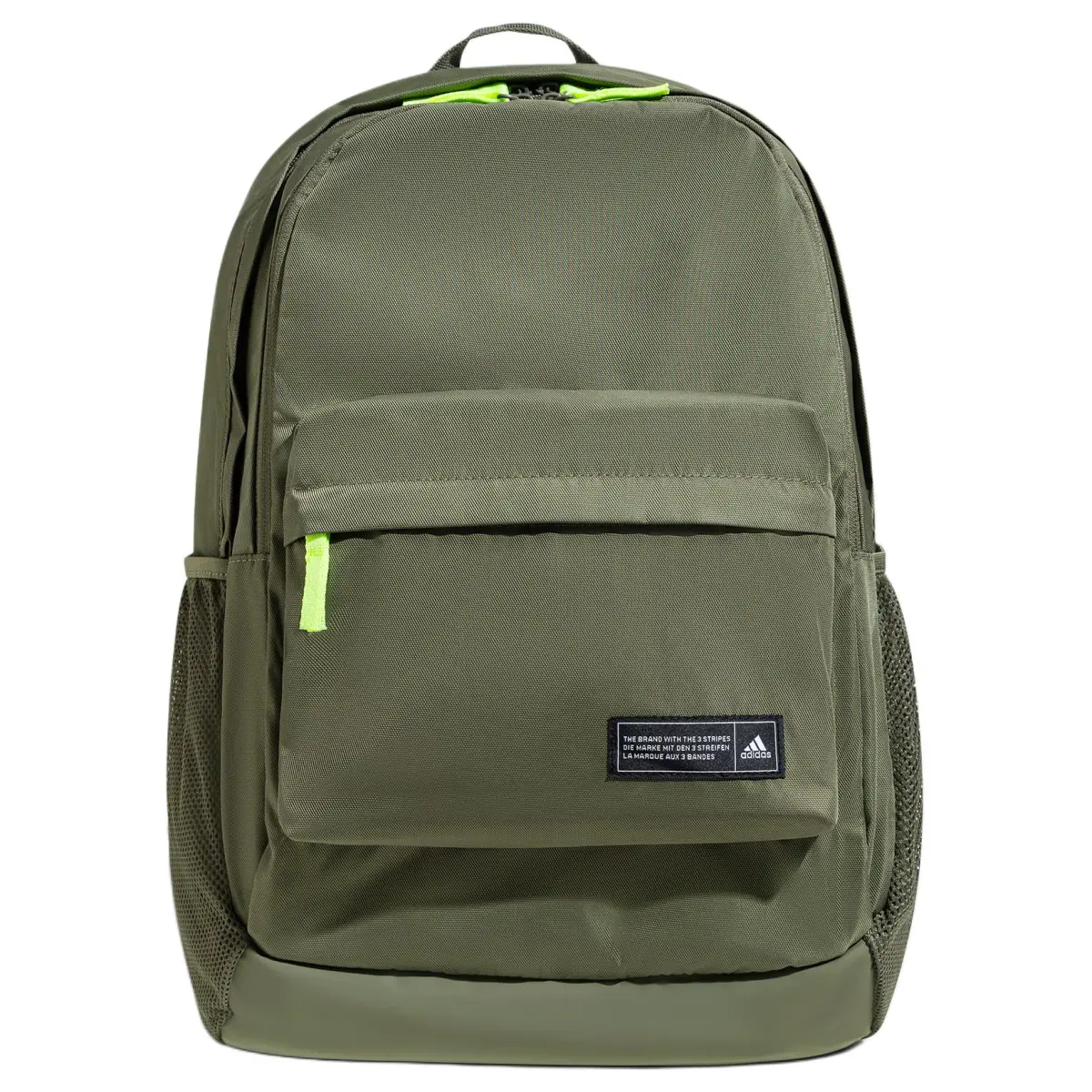 Adidas Recycled Polyester Backpack Regular Unisex Strata Olive Green