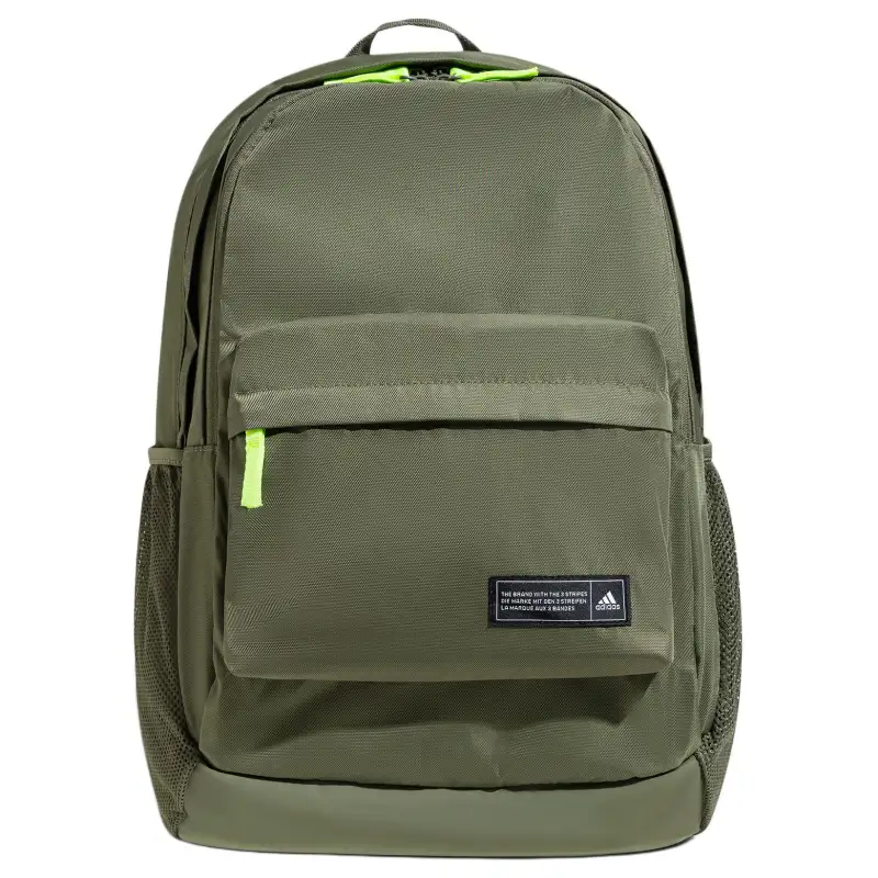 Adidas Recycled Polyester Backpack Regular Unisex Strata Olive Green